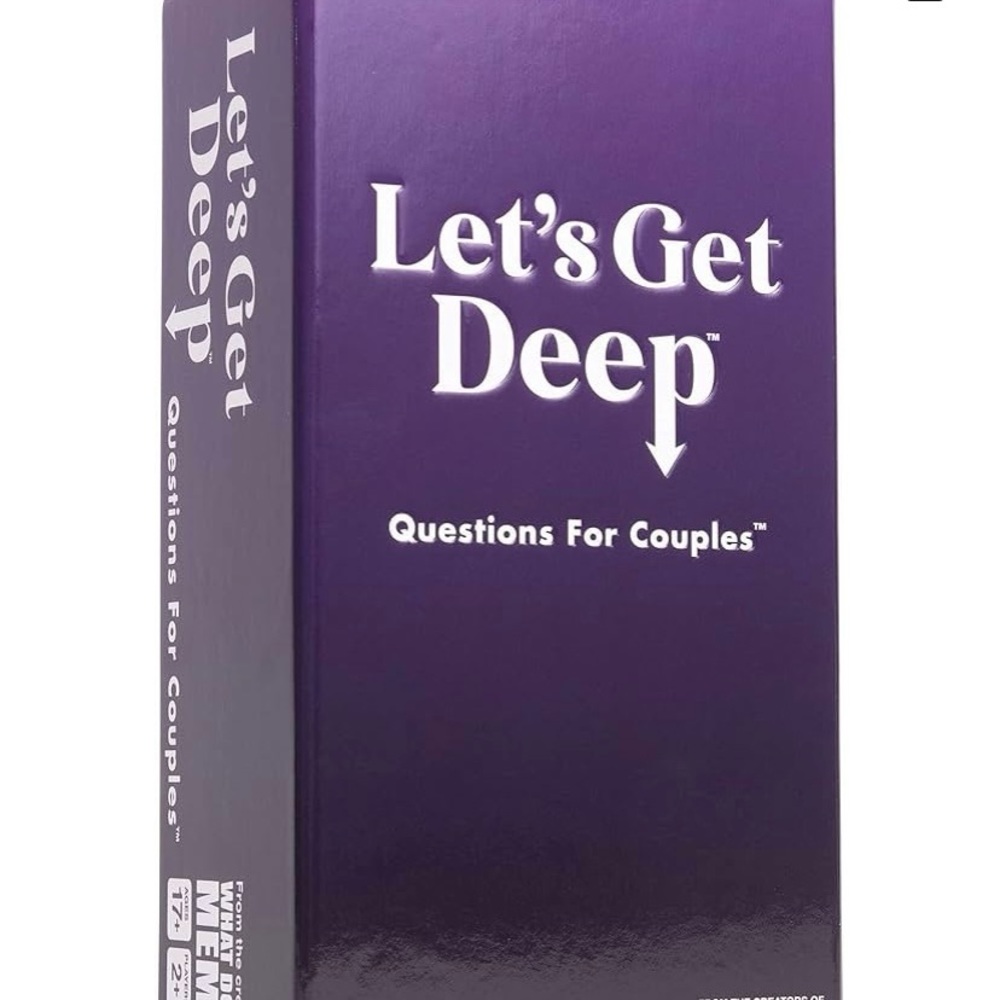 WHAT DO YOU MEME? Let's Get Deep - Couples Conversation Cards Love Language Game